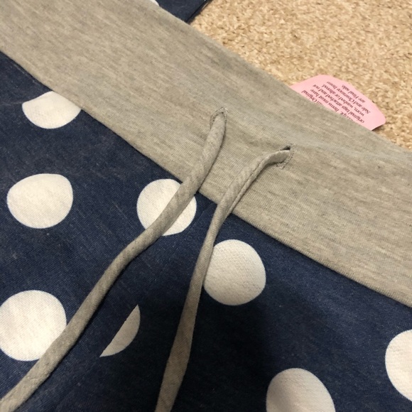 NWT Navy with white polka dot pj pants - Picture 3 of 3